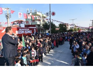 Tuna: "Mersin’i birleştirerek büyüteceğiz, üreterek kalkındıracağız"