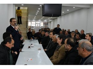 Başkan Şahin: "Tek yumruk olalım"
