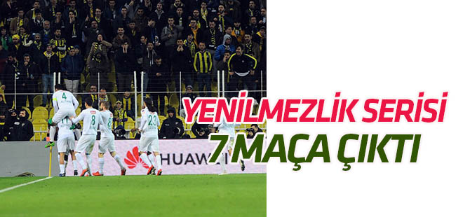 Konyaspor'da yenilmezlik serisi 7 maça çıktı