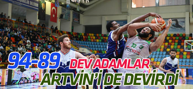 Selçuklu Basketbol: 94- Artvin Belediye:89