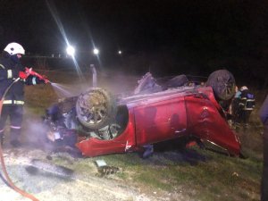Tekirdağ’da trafik kazası: 3 yaralı