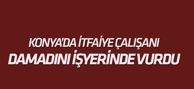 Tartıştığı damadını silahla yaraladığı iddiası