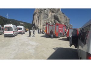 Ekipler göçük alanına ulaştı, çalışmalara başlandı