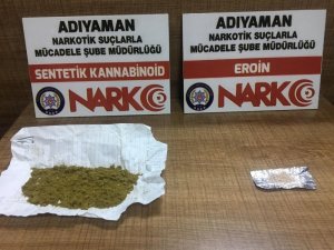 Adıyaman’da uyuşturucu operasyonu : 5 gözaltı