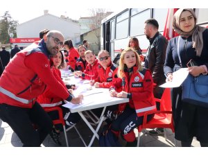 UMKE'den lösemili Ahmet için kan bağışı desteği