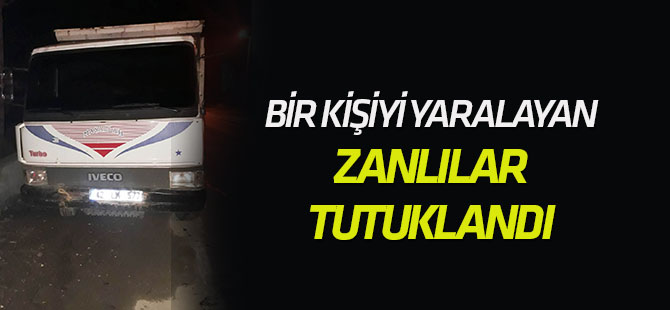 Araçlarını durdurmak isteyen kişiyi yaralayan hırsızlık zanlıları tutuklandı