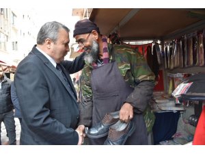 Cumhur İttifakı adayı Çerçi esnaf ziyareti yaptı