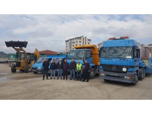 İSKİ'den Zeytin Dalı Harekatı bölgesine araç desteği