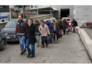 Samsun’da FETÖ’den 9 komiser yardımcısı adliyede