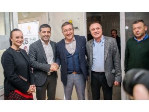 CHP’nin Kuşadası adayı Ömer Günel’den siyasi parti ziyaretleri