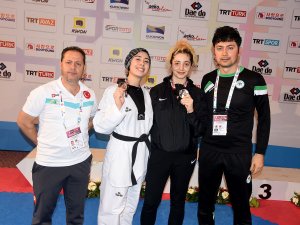 Taekwondoda 3 madalya