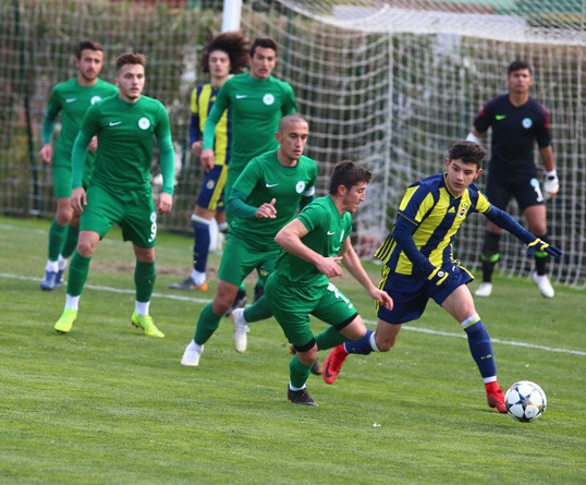 Konyaspor U 21  Fenerbahçe'ye yenildi