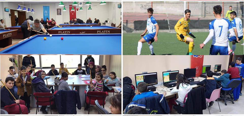 Hafta sonları dolu dolu geçiyor