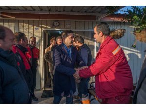 Ömer Günel kademe amirliği personeliyle kahvaltı yaptı