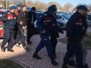 Telefon kablosu hırsızlık zanlısı 5 kişi yakalandı