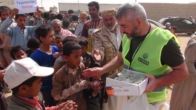 AYDER’den Yemen’e Yardım