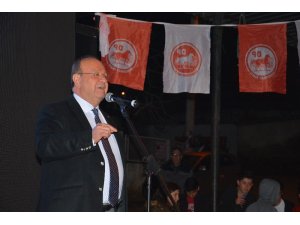 Mesut Özkacan; "Efeler halkı ile ittifak içerisindeyiz"