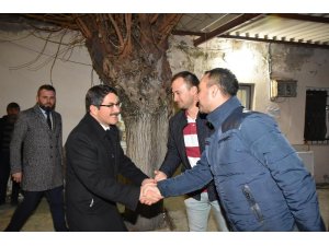 Karayenice’de Başkan Çelik’e coşkulu karşılama