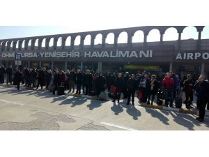 Uçaklar Yenişehir’e mecburî iniş yaptı