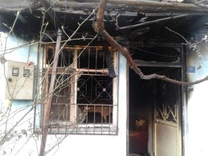 Bilecik’te yanan ev kullanılmaz hale geldi