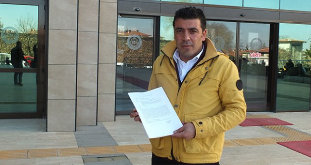 SAĞLAMDİN, SUÇ DUYURUSUNDA BULUNDU