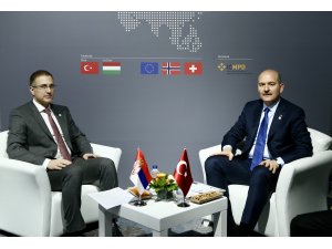 Soylu, Stefanoviç ile görüştü