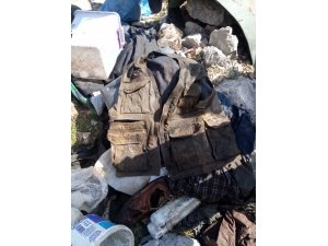 Şırnak'ta teröristlere ait mühimmat ve yaşam malzemesi bulundu