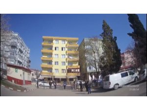 Edirne’de “drone” ile trafik uygulaması