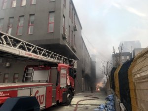 Bağcılar’da tekstil fabrikasında yangın