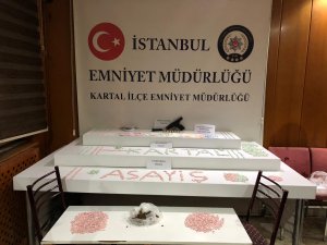 Kartal'da uyuşturucu operasyonu