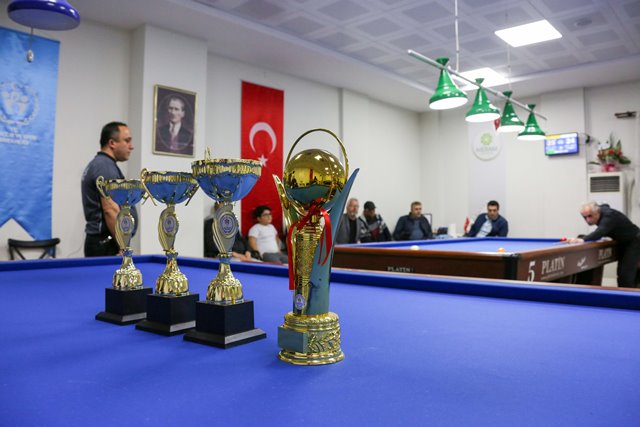 Bilardo ustaları, M. Ali Özbuğday turnuvasında buluştu