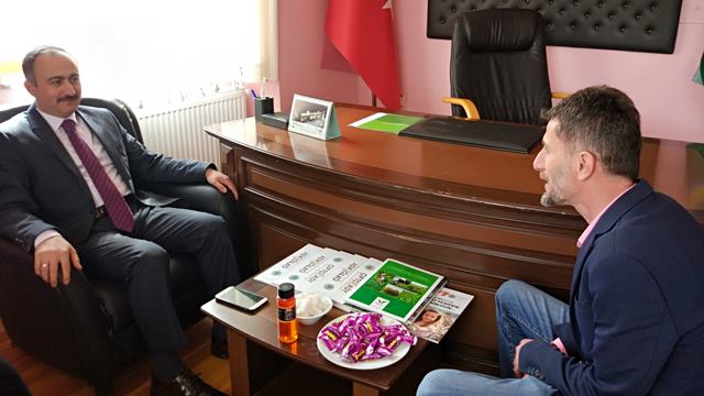 Bozkır Ziraat Odası Başkanı Öztürk'e ziyaretler
