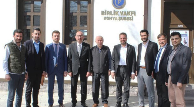Kavuş'tan Birlik Vakfı'na ziyaret