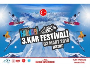 Hakkâri’de 3. Kar Festivali başlıyor