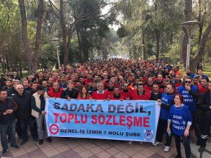 Bornova Belediyesine grev kararı asıldı