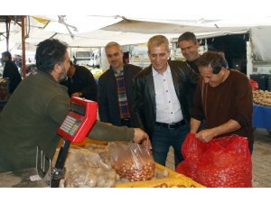 Dülgeroğlu, seçim çalışmalarını sürdürdü