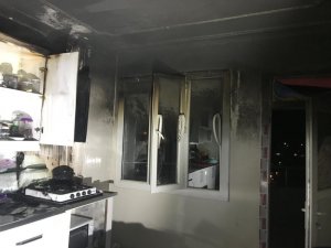Cizre’de korkutan yangın
