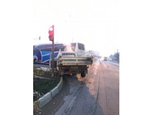 Milas’ta trafik kazası; 1 yaralı