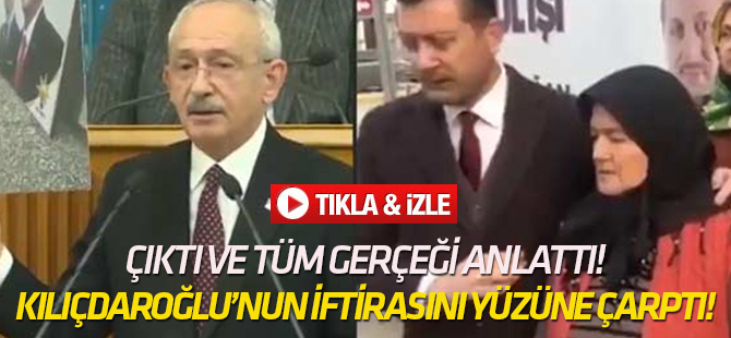 Çıktı ve tüm gerçeği anlattı! Kılıçdaroğlu’nun iftirasını yüzüne çarptı!
