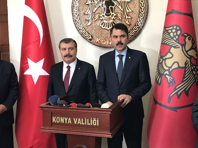 Konya’ya iki bakan geliyor