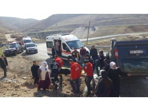Siirt’te otomobil takla attı: 5 yaralı