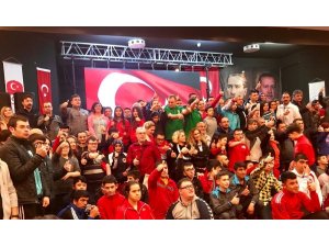 Özel bireyler ilk kez spor turnuvasında