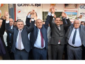 Başkan Arslan, Taşköprü’de seçim bürosu açtı