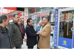Gökçe, seçmenlerle buluşmaya devam ediyor
