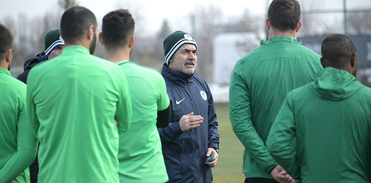 Konyaspor taktik çalıştı