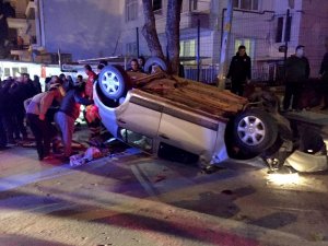 Muğla’da araç takla attı: 3 yaralı