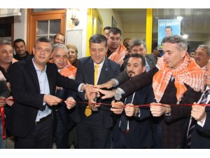 Millet İttifakı adayı Şıktalı’dan miting havasında seçim bürosu açılışı