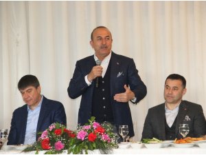 Çavuşoğlu, "Türkiye yansa, yıkılsa mutlu olacaklar var"