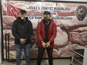 ATM fareleri Gürün’de yakalandı