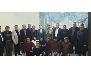 Başkan Vekili Epcim, 13 aileye misafir oldu